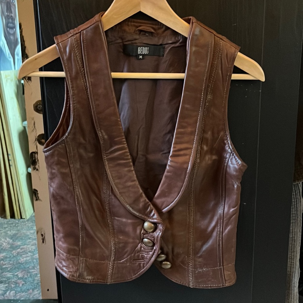Leather Vest